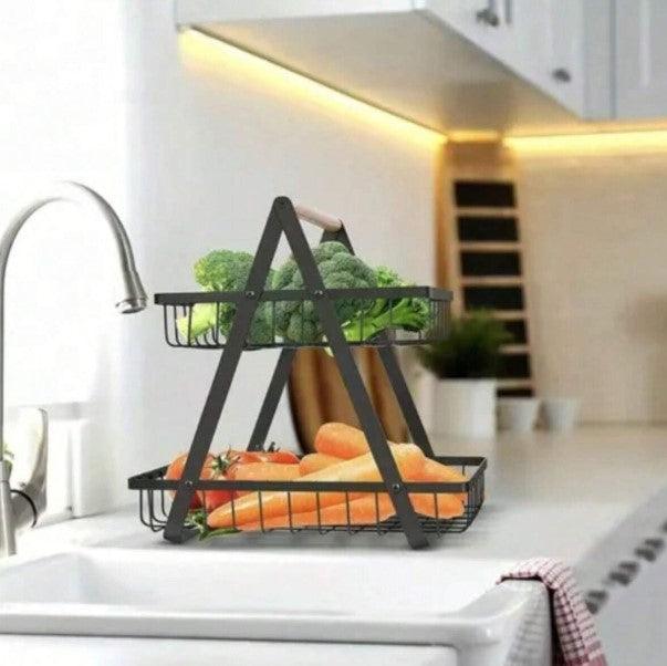 Fruteira de Mesa Aramada 2 Andares