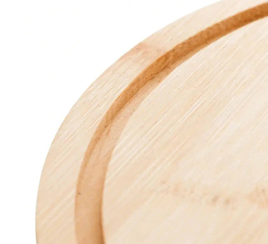Boleira de Bambu com Tampa de Acrílico Bambelle