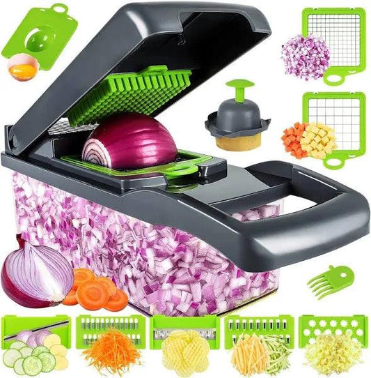 Cortador e Picador de Legumes 12 em 1 PraticChef