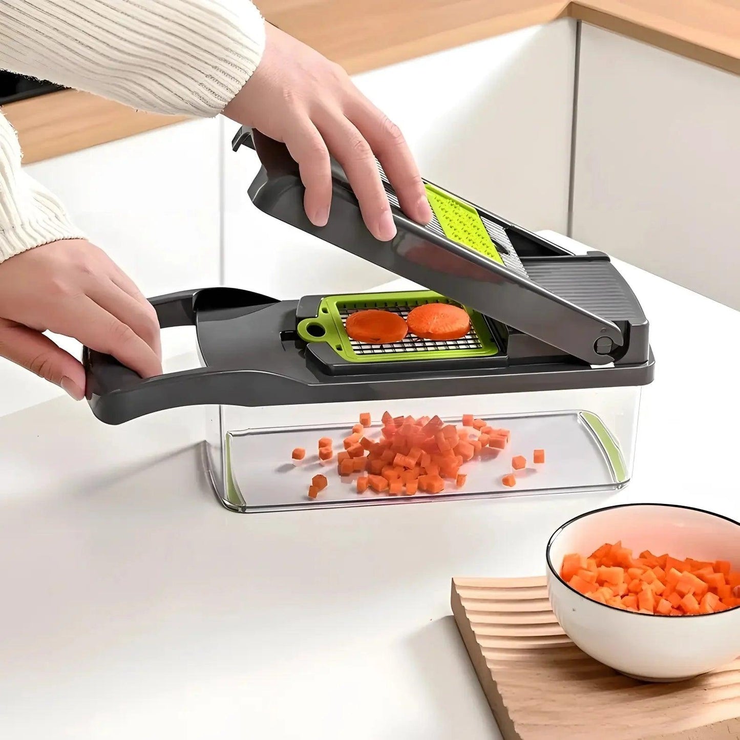 Cortador e Picador de Legumes 12 em 1 PraticChef