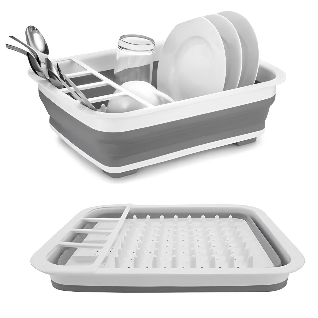 Escorredor de Louças Retrátil em Silicone DryEasy
