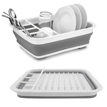 Escorredor de Louças Retrátil em Silicone DryEasy