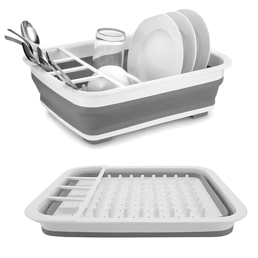 Escorredor de Louças Retrátil em Silicone DryEasy