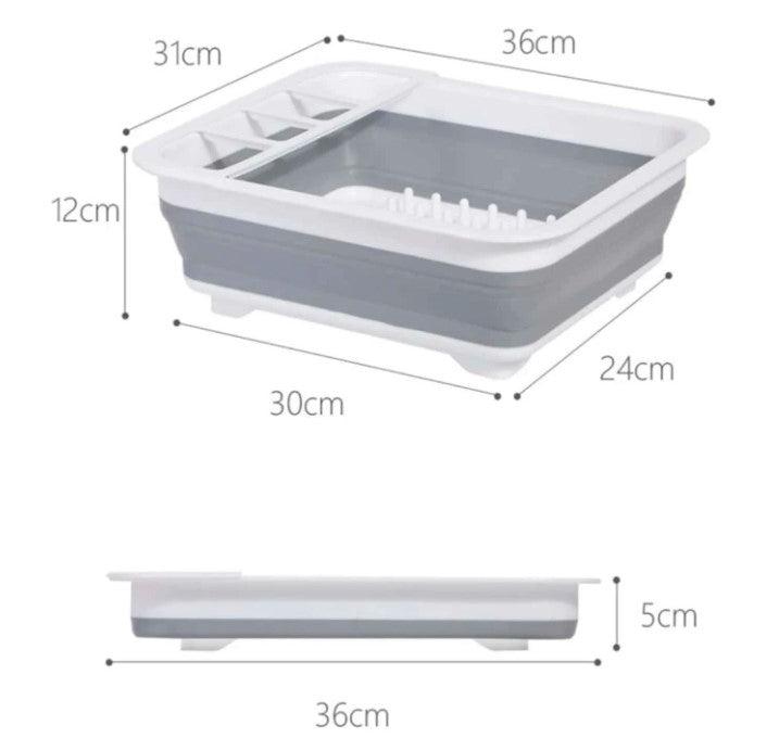 Escorredor de Louças Retrátil em Silicone DryEasy