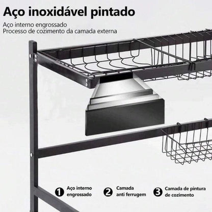 Escorredor de Louça Suspenso DryFlex