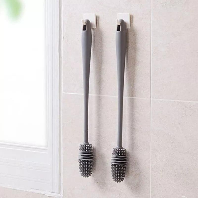 Escova de Silicone para Limpeza de Copos e Garrafas