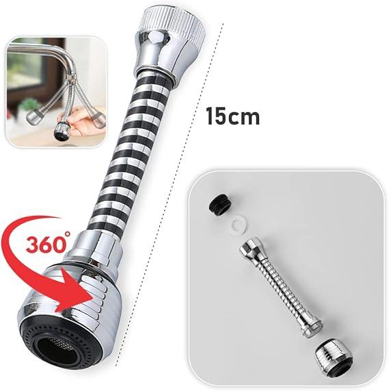 Extensor de Torneira Articulado Arejador 360º AquaJet