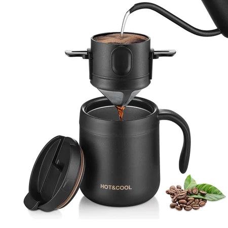 Filtro Coador de Café Dobrável Inox CaféPocket