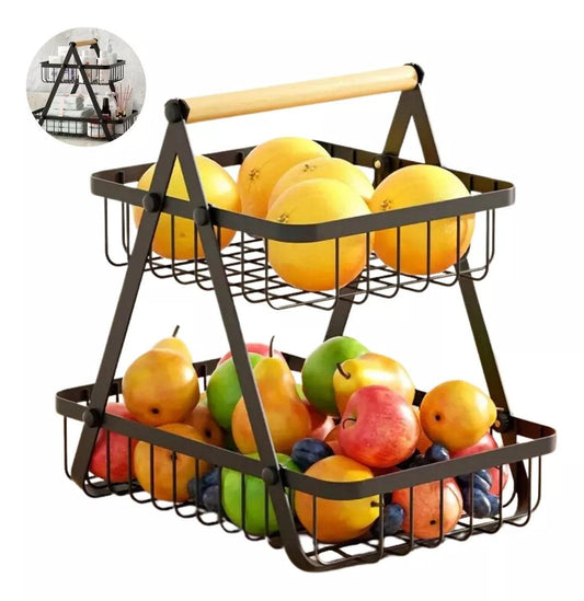 Fruteira de Mesa Aramada 2 Andares