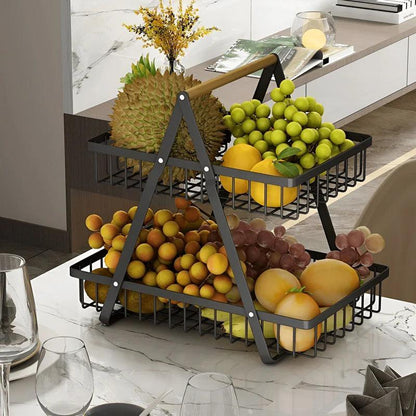Fruteira de Mesa Aramada 2 Andares