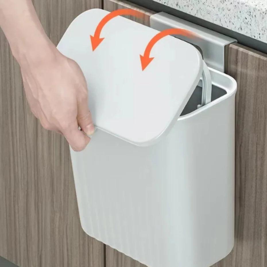 Lixeira Suspensa Para Cozinha 9 Litros FlexTrash