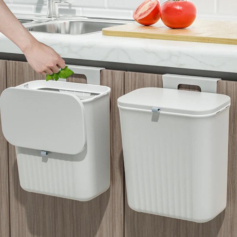 Lixeira Suspensa Para Cozinha 9 Litros FlexTrash