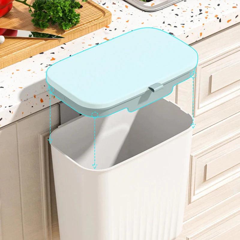 Lixeira Suspensa Para Cozinha 9 Litros FlexTrash