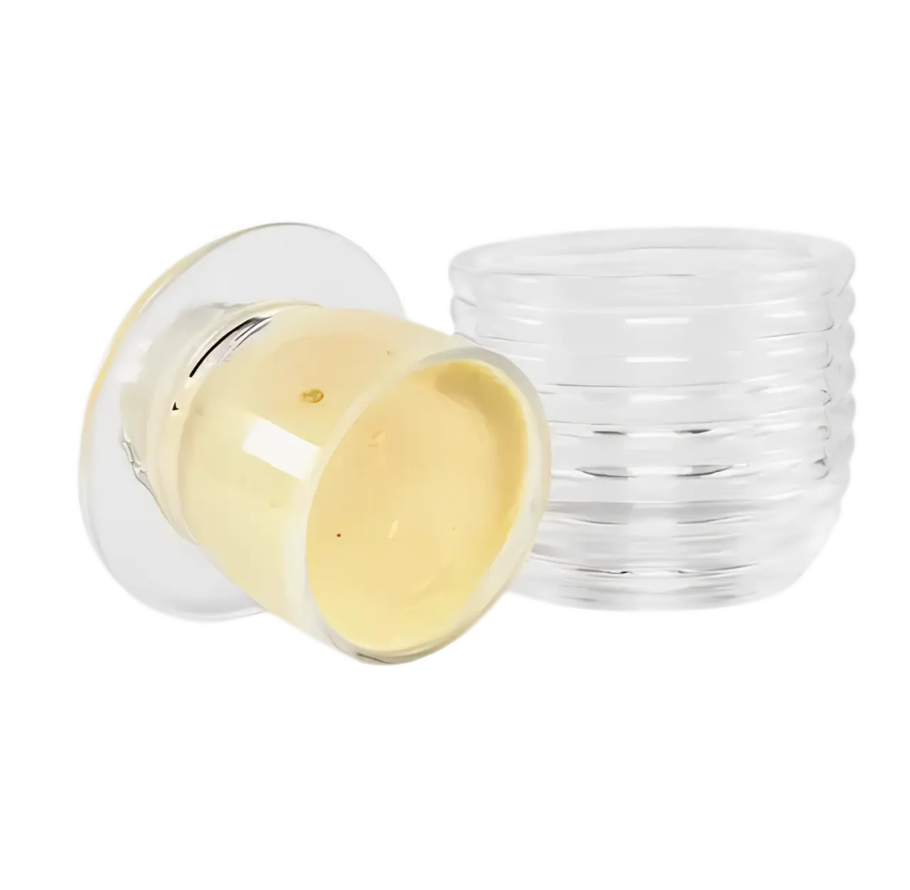 Manteigueira de Vidro Francesa Colmeia 150g