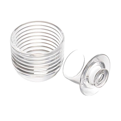 Manteigueira de Vidro Francesa Colmeia 150g