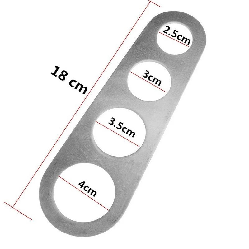 Medidor de Macarrão em Aço Inox