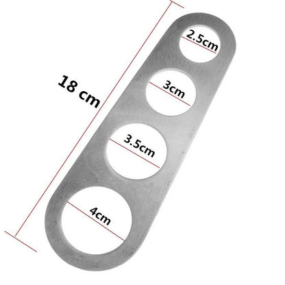 Medidor de Macarrão em Aço Inox