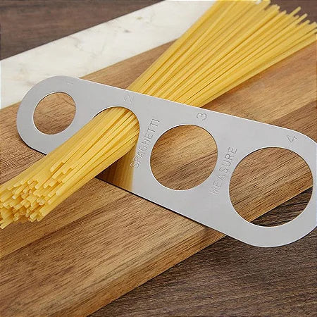 Medidor de Macarrão em Aço Inox