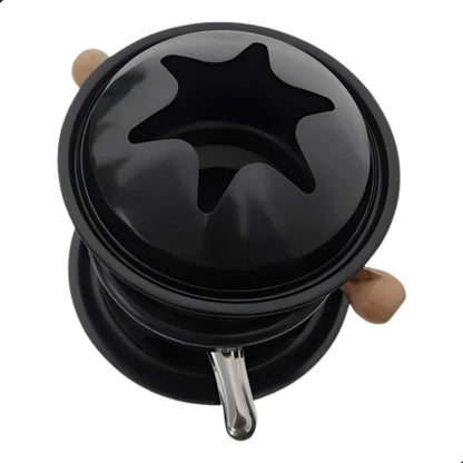 Panela de Fondue Inox Com 11 Peças FondueSet