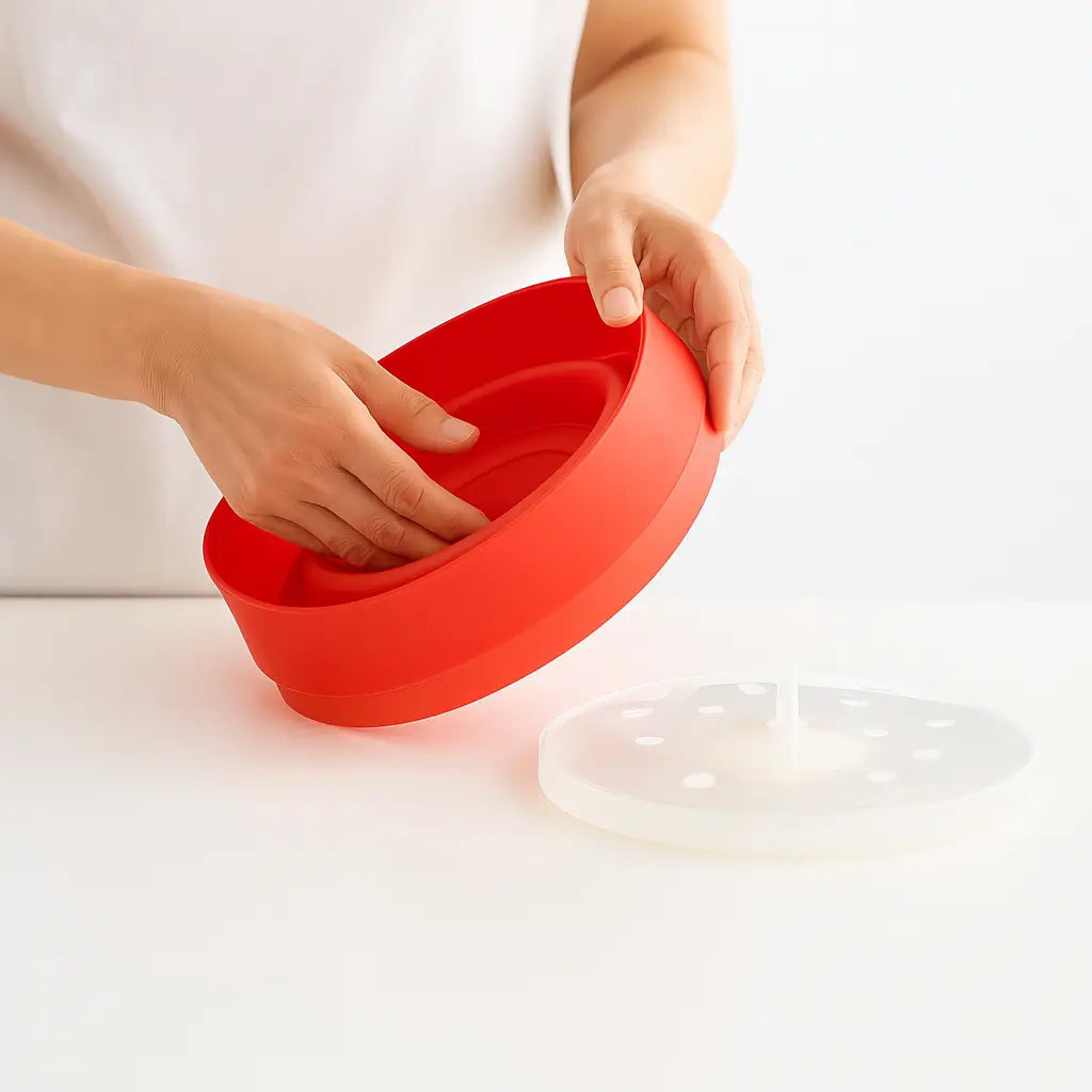 Pipoqueira para Microondas de Silicone Grande