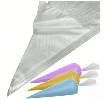 Saco de Confeitar Descartável Resistente 100 Unid.