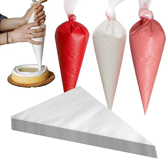 Saco de Confeitar Descartável Resistente 100 Unid.
